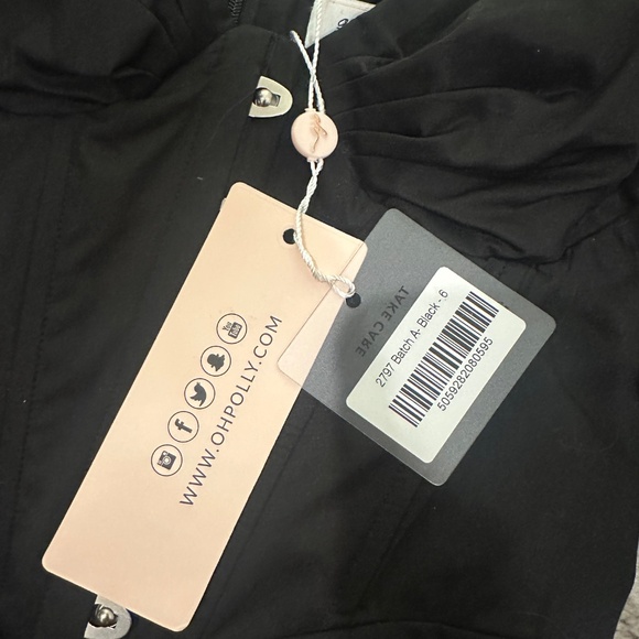 Oh Polly mini black dress - Picture 2 of 4